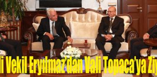CHP’li Vekil Eryılmaz’dan Vali Topaca’ya Ziyaret