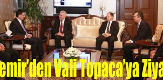 İsdemir’den Vali Topaca’ya Ziyaret