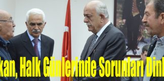 Başkan Dingil, Halk Günlerinde Sorunları Dinliyor
