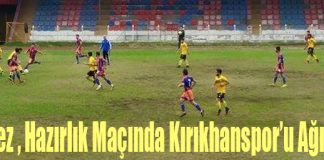 Körfez İskenderunspor, Hazırlık Maçında Kırıkhanspor’u Ağırladı