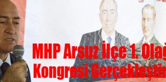 MHP Arsuz 1. Olağan Kongresi Gerçekleştirildi