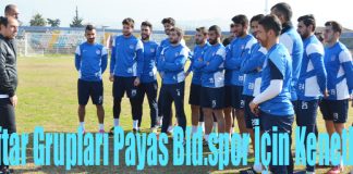 Taraftar Grupları Payas Belediyespor İçin Kenetlendi