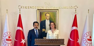 Fransız Büyükelçi’den Kaymakam Demiryürek’e Geçmiş Olsun Ziyareti