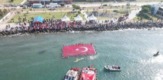 Sarı Zeybeklerden 100. Yıla Özel Bir Rekor Daha!