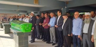 Güler Yüzlü Muhtarın Cenazesine Binlerce İskenderunlu Katıldı