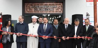 Mustafa-Zekiye Gökçen Cami Törenle Açıldı