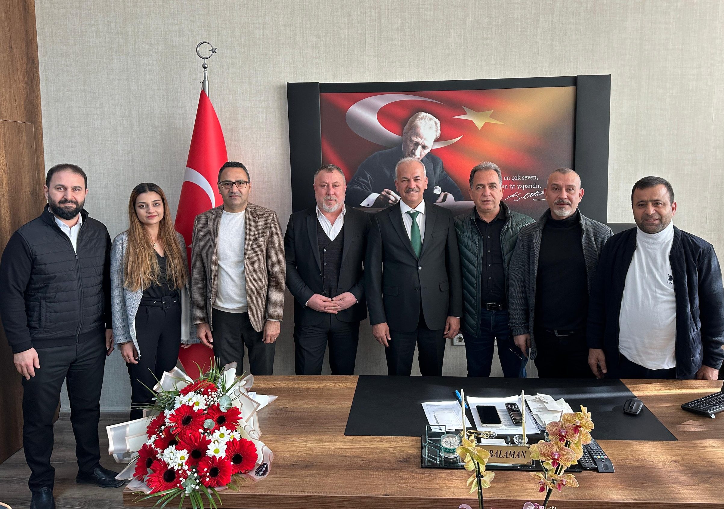 İSTE Genel Sekreteri Balaman İGC Yönetimini Ağırladı | İskenderun Gazetesi