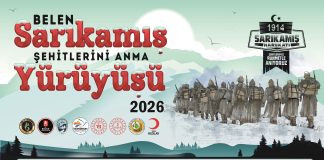 Sarıkamış Şehitleri Belen’de Tek Yürek Anılacak