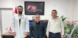 Ağır’dan Arsuz Devlet Hastanesi Başhekimi Kanar’a Ziyaret