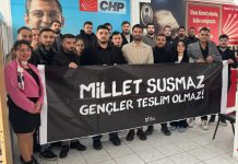 “Gençlik Yılmayacaktır, Sinmeyecektir, Susmayacaktır”