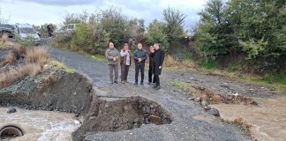 Kaymakam Özaydın Erzin’de Taşkın Bölgesinde