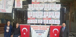 İskenderun MARDER Yine İhtiyaç Sahiplerinin Yanında!