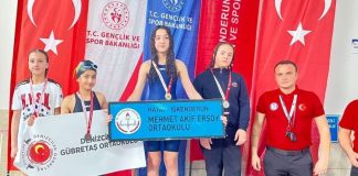 Mehmet Akif Ersoy Ortaokulu Yüzücüleri Tarih Yazdı!