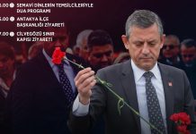 CHP Genel Başkanı Özgür Özel 4 Şubat’ta Hatay’a Geliyor