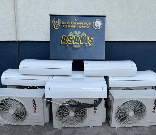 İskenderun’da Çalıntı Klima Operasyonu: 2 Tutuklama