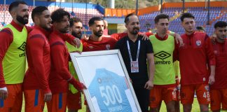 İskenderunspor Kaptanı Erbay Eker 500’üncü Maçına Çıktı