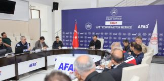 AFAD Kriz Masası Toplandı…