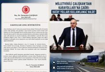 “Hatay Yolları Alarm Veriyor Acilen Yenilenmeli”