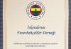 İskenderun Fenerbahçeliler Derneği’ne Akreditasyon Belgesi