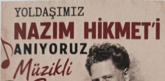 Nazım Hikmet Arsuz’da Şiir ve Müzikle Anılacak