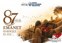 Hatay’da 23 Temmuz Gururu Yaşanacak