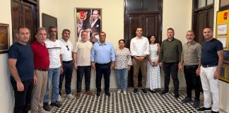 TÜRDEM’den İskenderun Gazeteciler Cemiyeti’ne Ziyaret