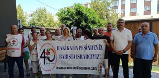 “Hakikatin Peşindeyiz, Barışta Israrcıyız”