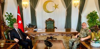 Garnizon Komutanı Tarhan’dan İskenderun’da Veda Ziyaretleri