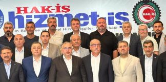 Hizmet-İş İskenderun Şubesi’nde Mehmet Yetim Yeniden Başkan