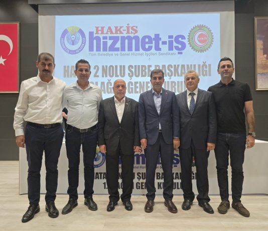 Hizmet-İş Hatay 2 No’lu Şube’de Rıfat Alpboğan Dönemi