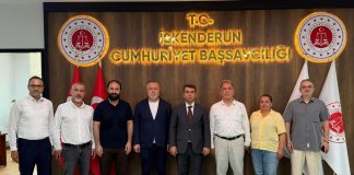 İGC Yönetiminden Başsavcı Burak Öztürk’e Hayırlı Olsun Ziyareti