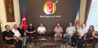 Yusuf Civelek’ten İskenderun Gazeteciler Cemiyeti’ne Ziyaret