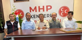 MHP İskenderun İlçe Başkanı Turan Bozkurt’a Hayırlı Olsun Ziyareti