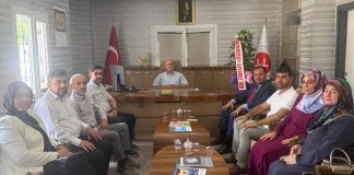 Diyanet-Sen’den İlçe Müftüsü Seyfullah Aruk’a Hayırlı Olsun Ziyareti
