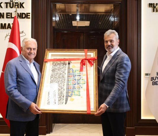 Binali Yıldırım’dan Başkan Öntürk’e Ziyaret