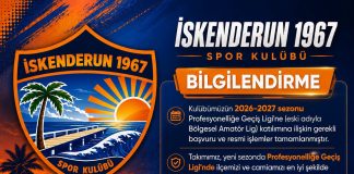 İskenderun 1967 Spor Kulübü İddialı Geliyor!