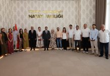 Vali Masatlı, Erasmus+ Projesi Ortaklarını Kabul Etti