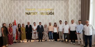 Vali Masatlı, Erasmus+ Projesi Ortaklarını Kabul Etti