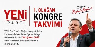 Yeni Parti İskenderun’da Kongre Hazırlığı!