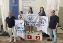 İskenderun’da Zafer Bayramı Haftası’nda Yüzme Heyecanı Yaşandı