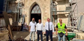 Kaymakam Önder, Tarihi Kiliselerdeki Restorasyon Çalışmalarını İnceledi