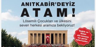 LÖSEV, Tüm Türkiye’yi Atatürk’ün Huzuruna Davet Ediyor