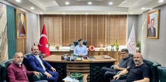 Eğitim Sendikalarından İlçe Milli Eğitim Müdürü Haytaz’a Ziyaret