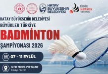Büyükler Türkiye Badminton Şampiyonu Hatay’da Belli Olacak