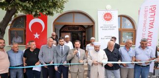 Hatay’da 135’inci Cami İbadete Açıldı