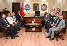 Akın’dan Özçelik-İş Sendikası’na Hayırlı Olsun Ziyareti