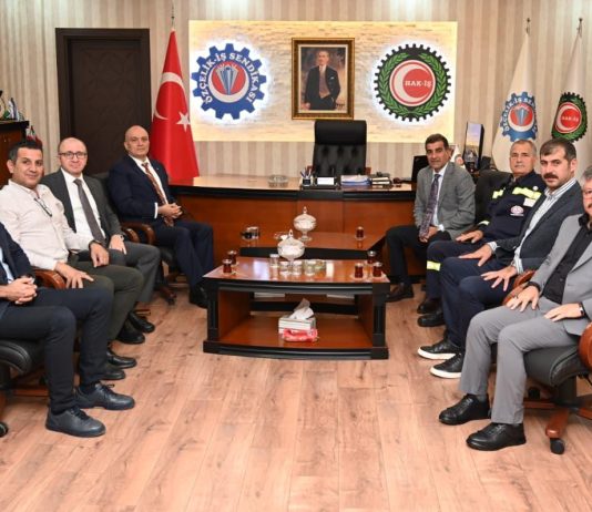 Akın’dan Özçelik-İş Sendikası’na Hayırlı Olsun Ziyareti