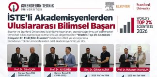 İSTE’li Akademisyenlerden Uluslararası Bilimsel Başarı